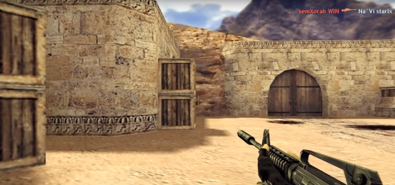 Карта de_dust2 в Counter-Strike 1.6